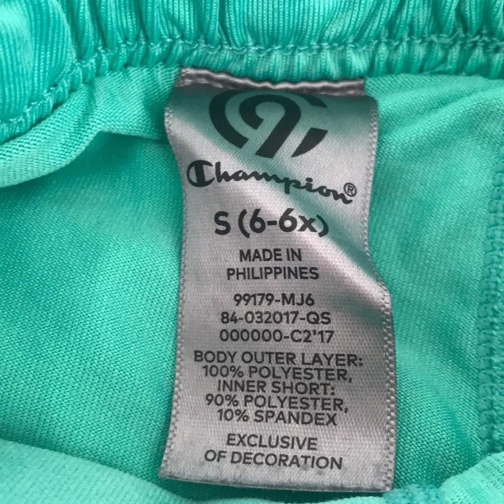 Champion cyan teal